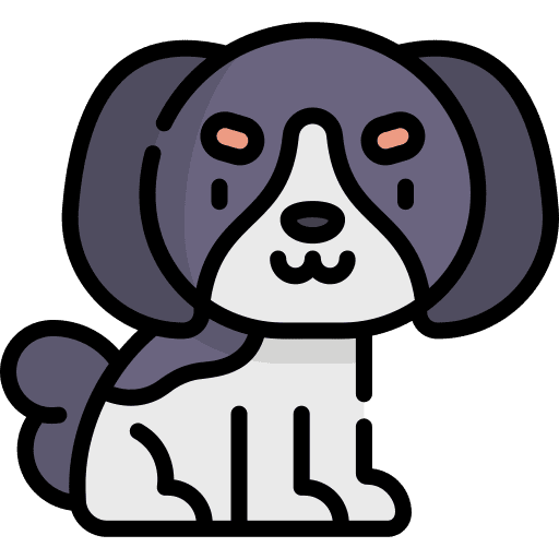 Dog canine pet animals icon