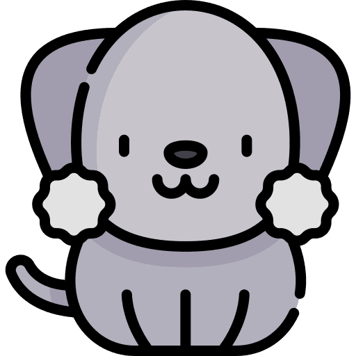 Dog animals breed pet icon