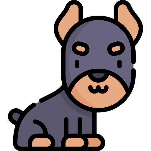 Dog animals canine pet icon