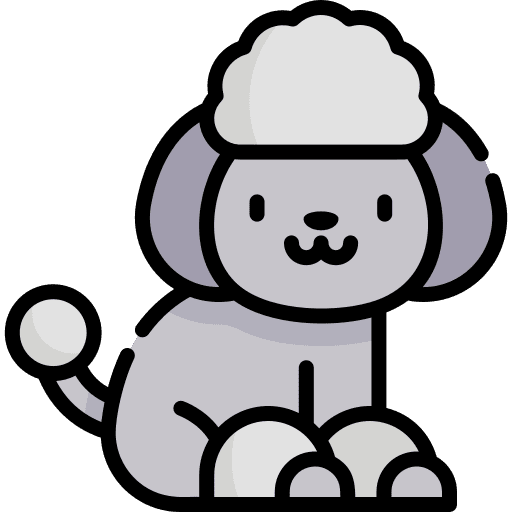 Dog canine pet animals icon