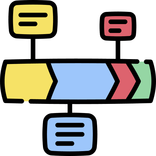 Timeline time management time and date timeline icon