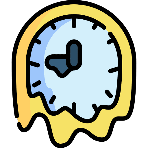 Clock clock efficiency time and date icon