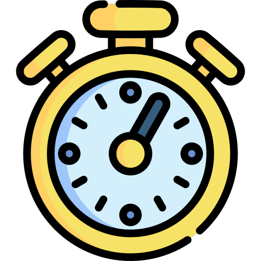 Stopwatch chronometer time and date stopwatch icon