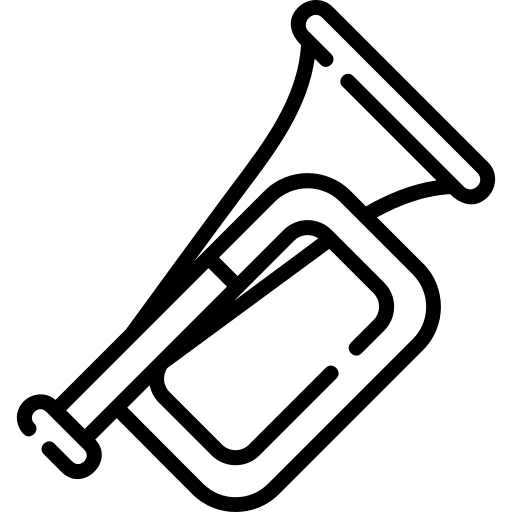 Bugles horn music and multimedia bugles icon