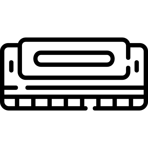 Harmonica harmonica wind instrument musical instrument icon