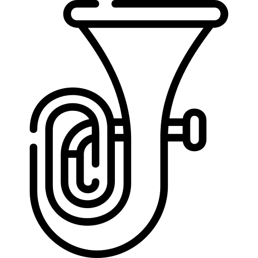 Tuba orchestra music music and multimedia icon