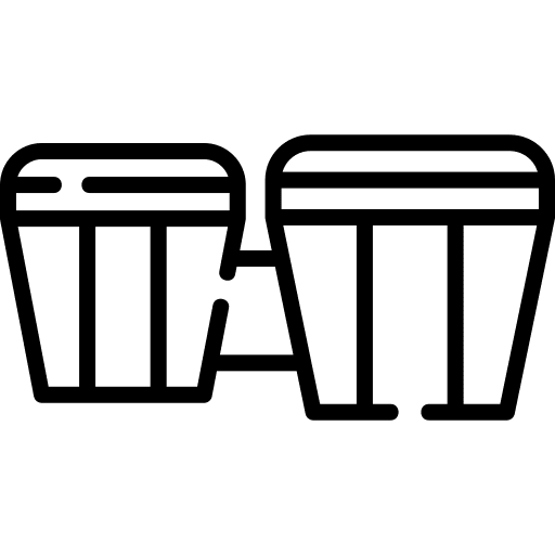 Bongos percussion musical instrument orchestra icon