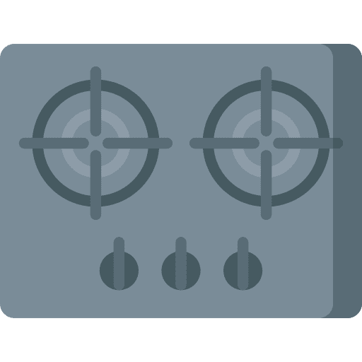 Gas stove kitchenware cooking kitchen icon