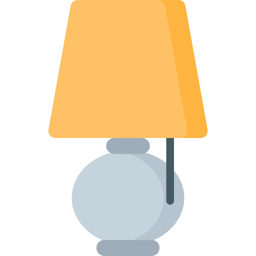 Table lamp table lamp lamp illumination icon