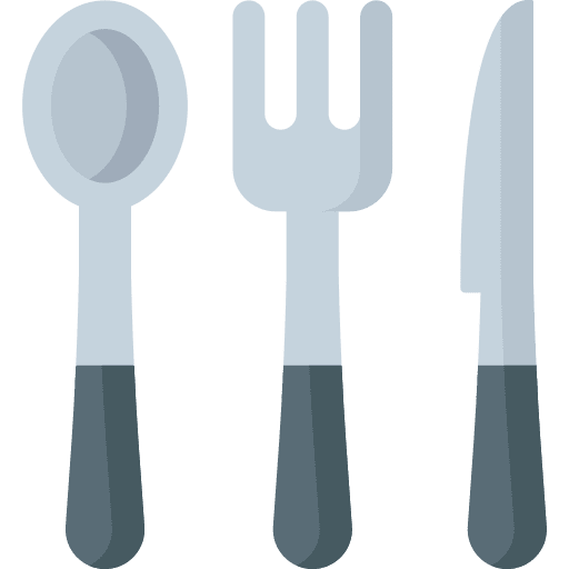 Cutlery food and restaurant knife camping icon