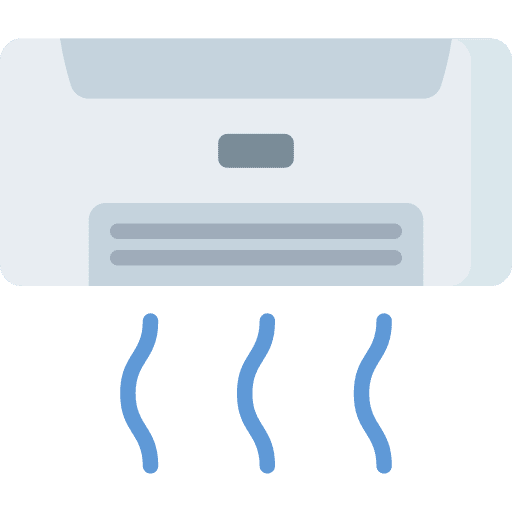 Air conditioner refreshing holidays air conditioner icon