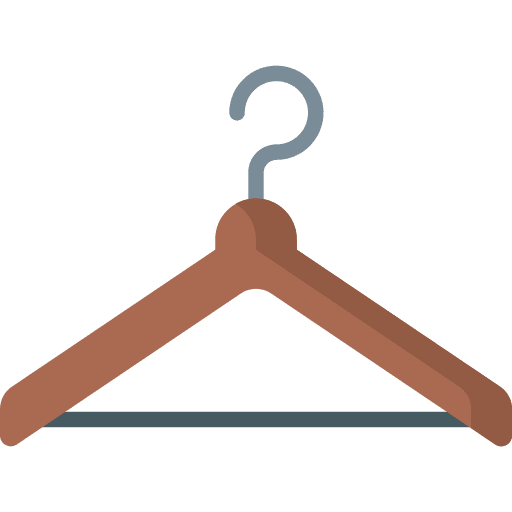 Clothes hanger closet clothes hanger fashion icon