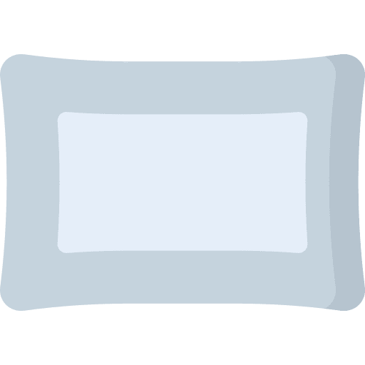 Pillow sleep pillow furniture and household icon