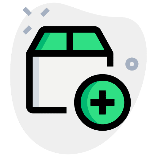 Add package cargo shipping and delivery icon