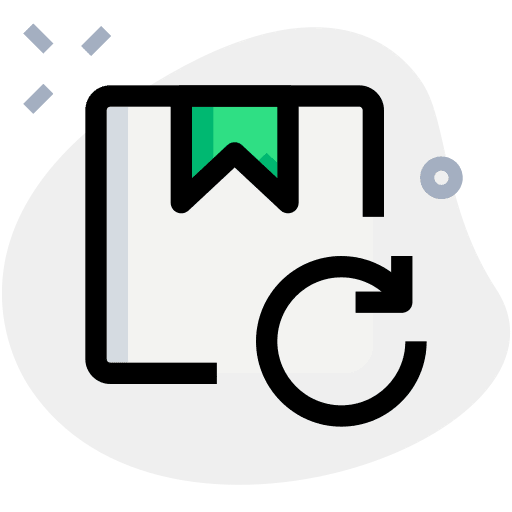 Refresh package refresh shipping icon