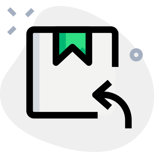 Revert shipment shipping shipping and delivery icon