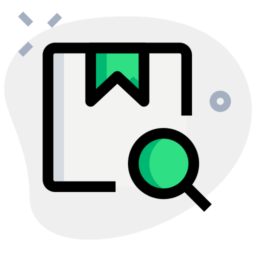 Search logistics delivery transport icon