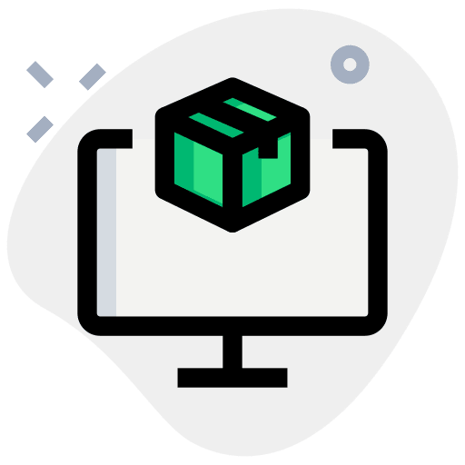 Status cargo shipping transport icon