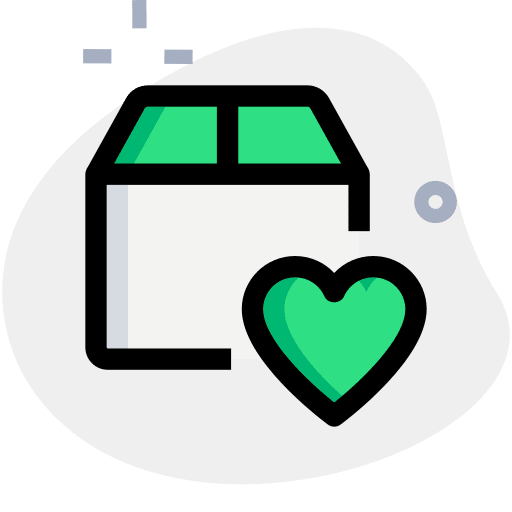 Favorite parcel transport shipment icon
