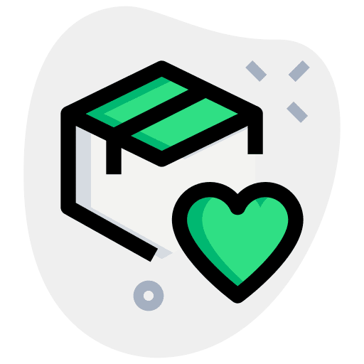 Favorite shipment delivery favorite icon