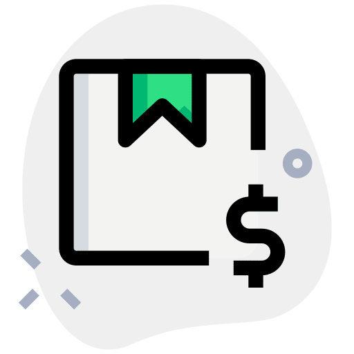 Money shipping cargo transport icon