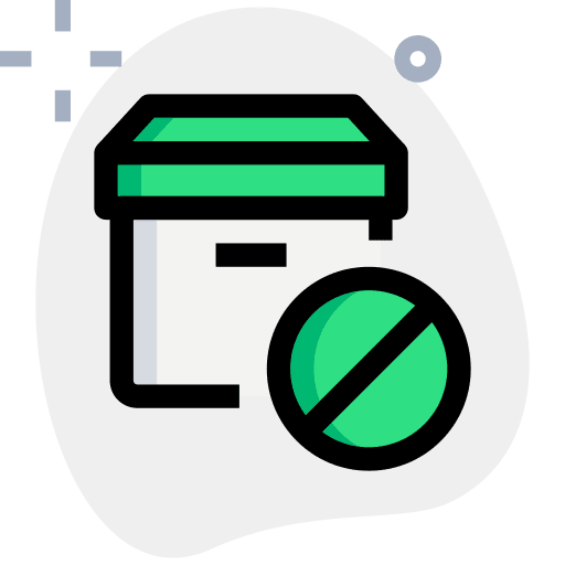 Stop shipping transport shipping and delivery icon