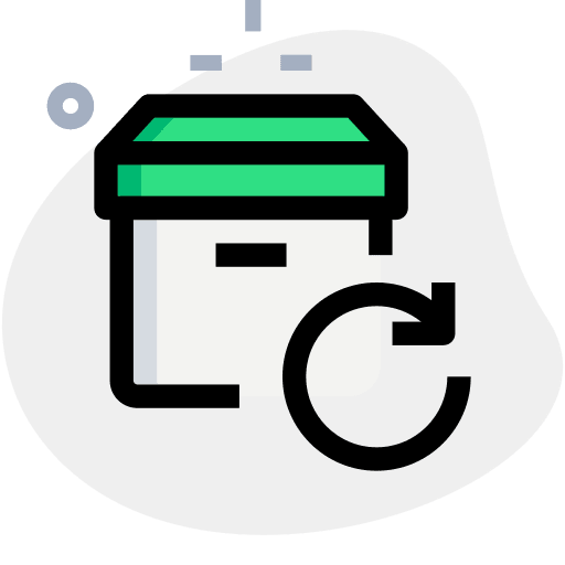 Delivery box shipment logistics cargo icon
