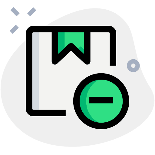 Minus shipping cargo minus icon