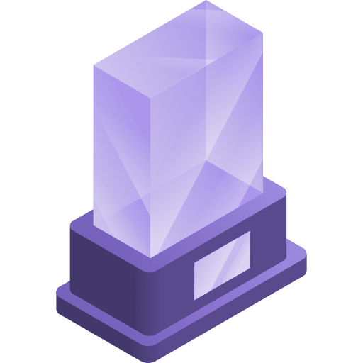 Trophy isometric rewards sports and competition icon