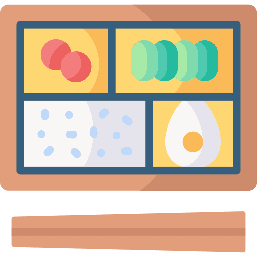 Bento food fish bento icon