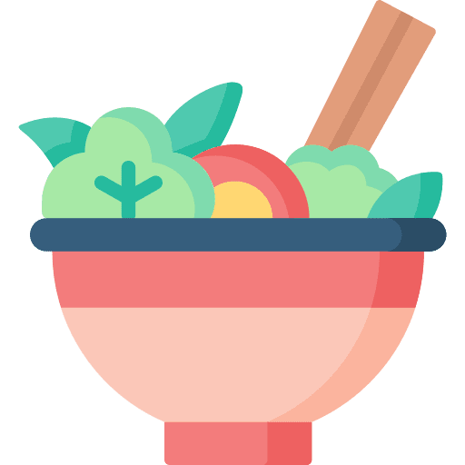 Salad healthy food rice salad icon