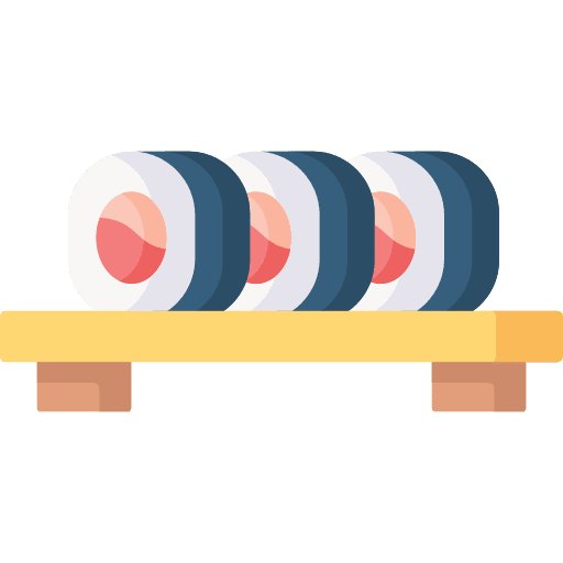 Sushi sushi rice food and restaurant icon