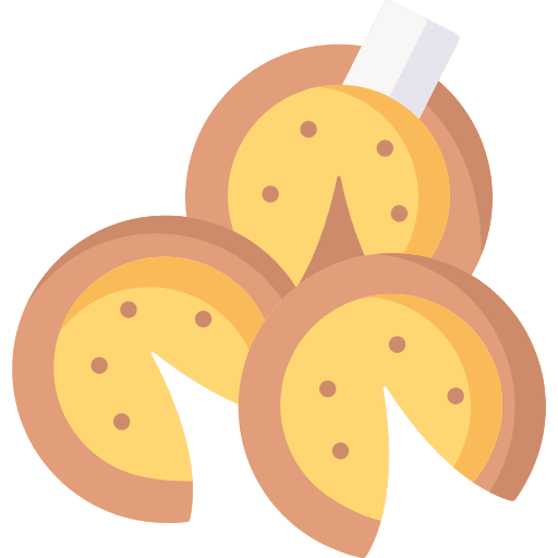 Fortune cookie cookie chinese food fortune cookie icon