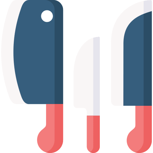 Knife knife kit set icon