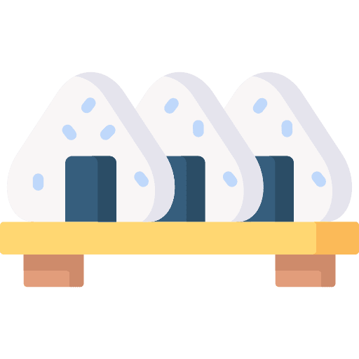 Onigiri cuisine rice onigiri icon