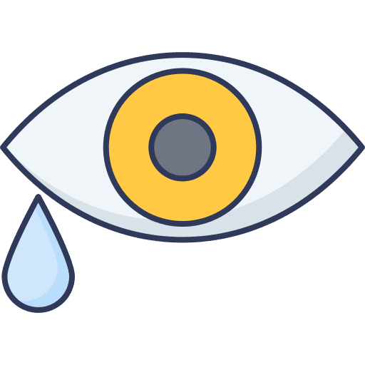 Eye eye tear cry icon