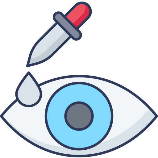 Eye dropper eye dropper healthcare and medical icon