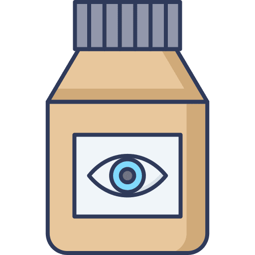Eye drops eye eye drops healthcare and medical icon