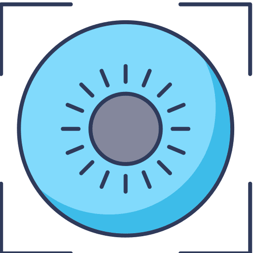 Eye vision healthcare and medical eye icon