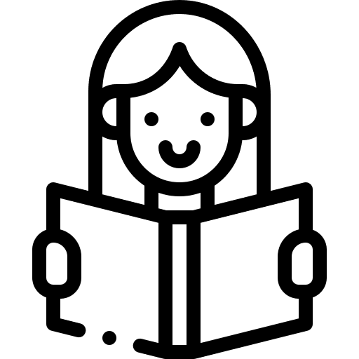 Reading education book avatar icon