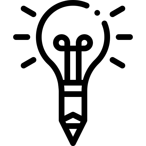 Idea creative idea design drawing icon