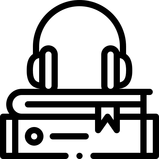 Audio book listen audio audiobook icon