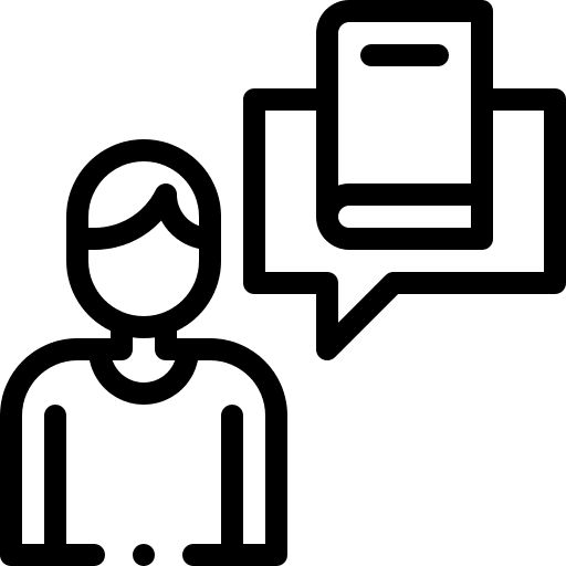 Speech bubble avatar communications speech bubble icon