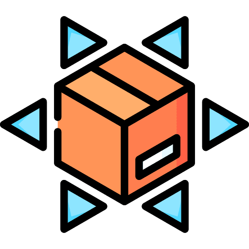Distribution distribution box product icon