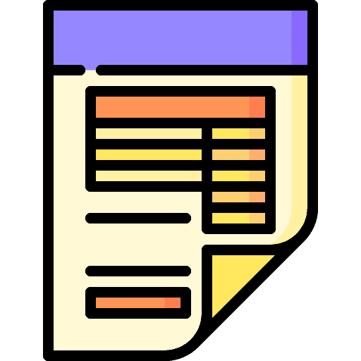 Invoice bill validating ticket billing icon