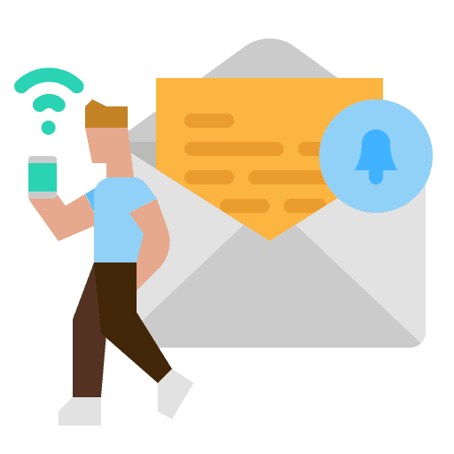 Email email alert web icon