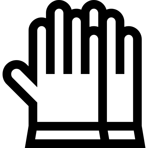 Gloves hand gloves healthcare and medical protection icon