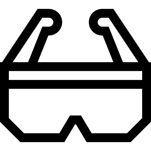 Goggles goggles security safety icon