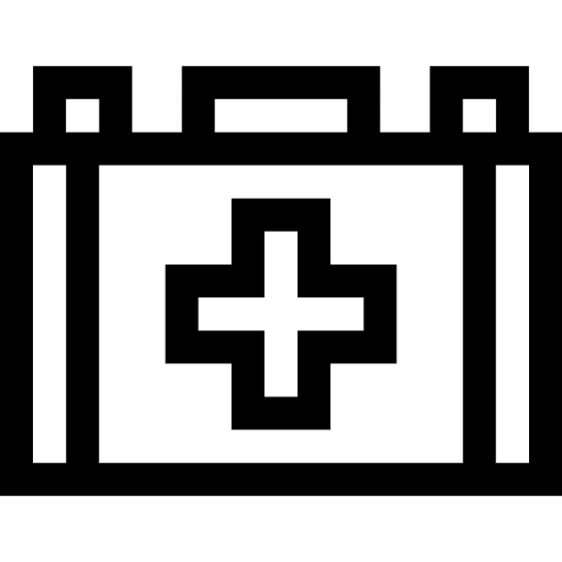 First aid kit first aid kit doctor medical icon