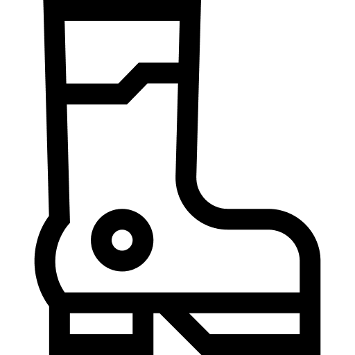 Boots safety protection equipment icon